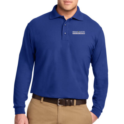 Bessler Electric - Silk Touch™ Long Sleeve Polo Thumbnail