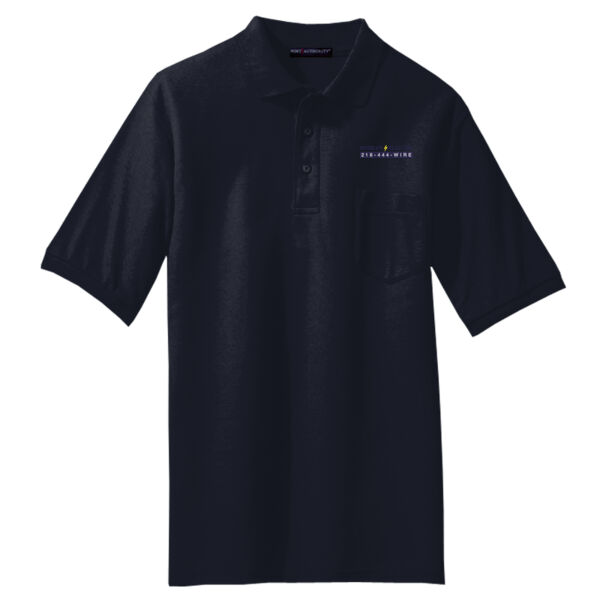 Bessler Electric - Tall Silk Touch™ Polo with Pocket Thumbnail