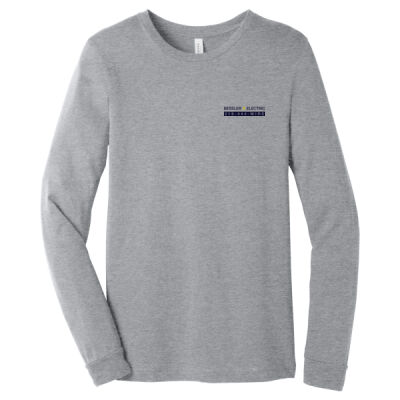 Bessler Electric - Unisex Heather CVC Long Sleeve Tee Thumbnail